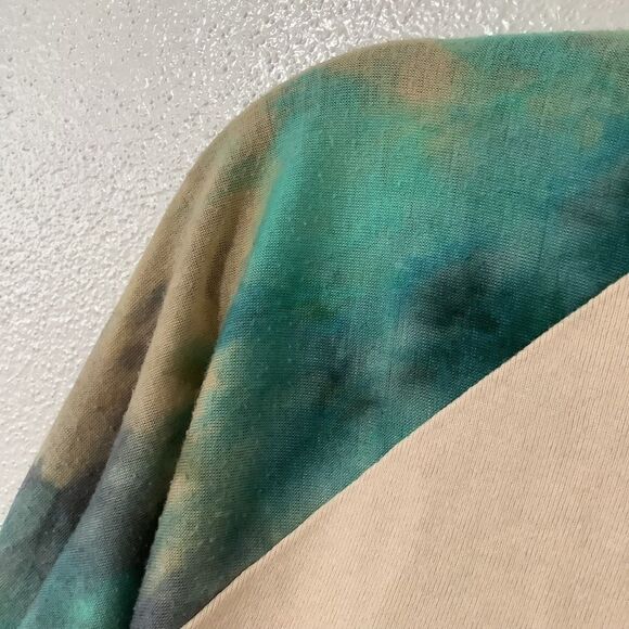Vanilla Sugar Vintage Y2K Fairy Grunge Fairycore Boho Tie Dye Patchwork Blouse L - Picture 12 of 16